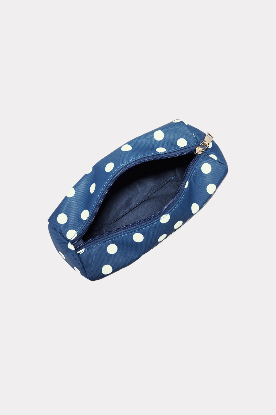 Dotty dream beauty bag - blue