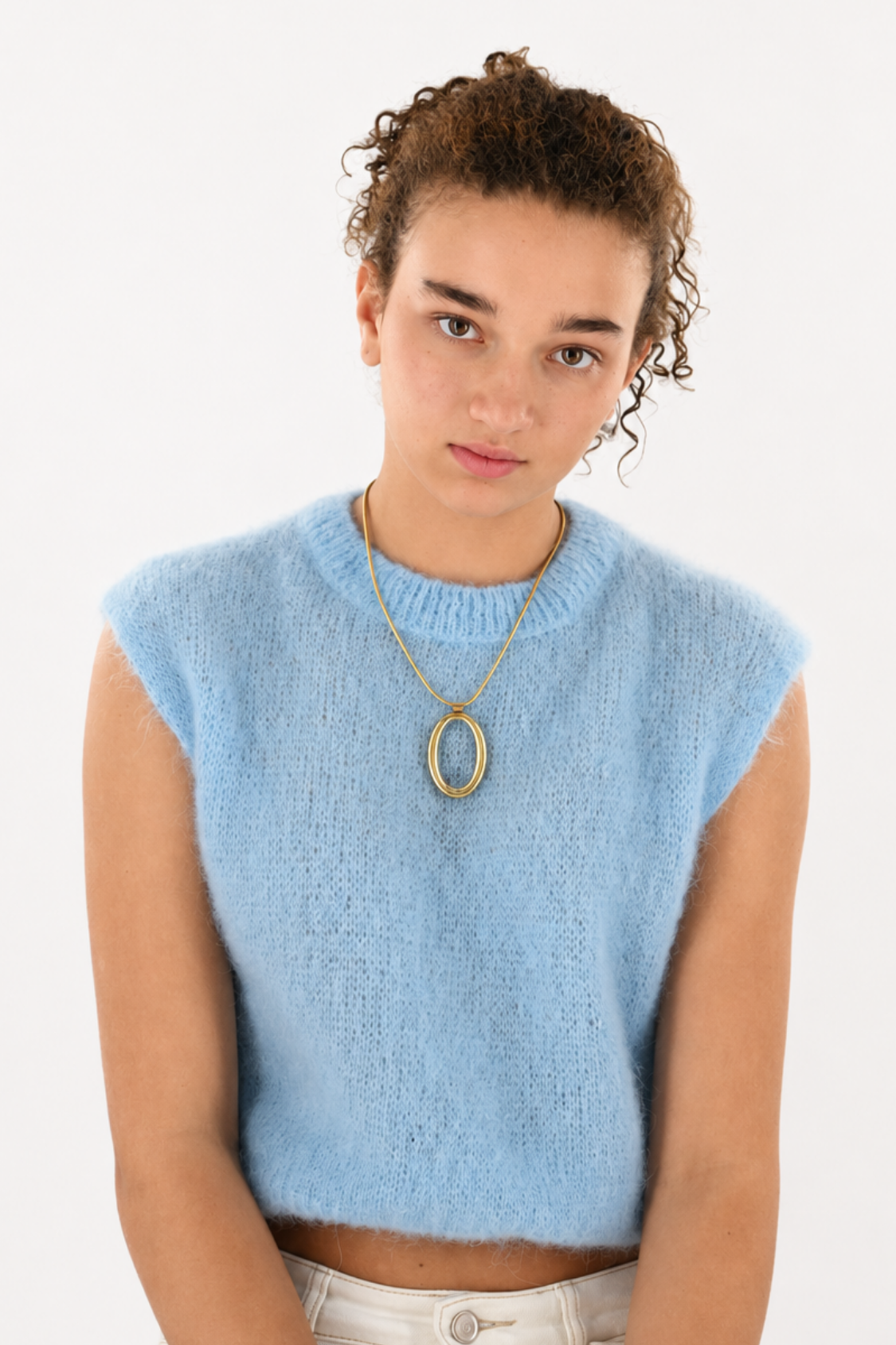 Halo necklace - gold