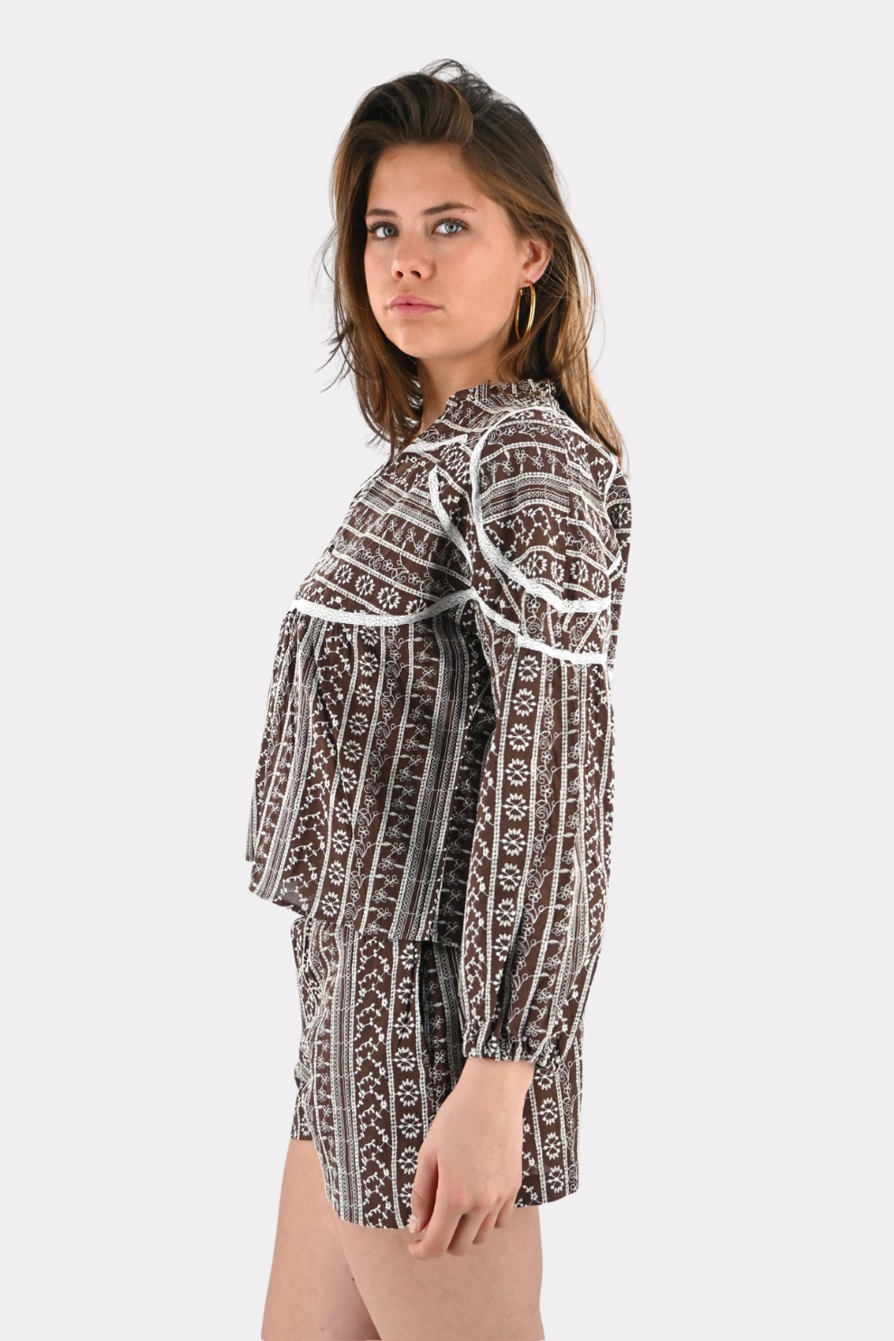 Dune blouse - brown