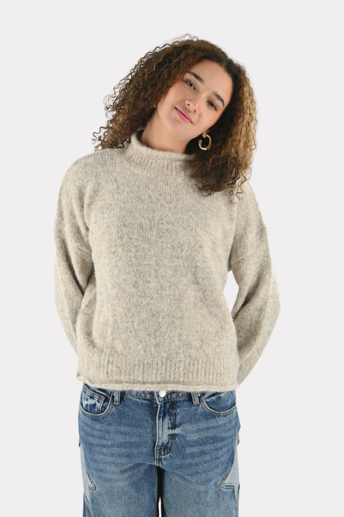 Daisy-knit-taupe-fashiontiger-1