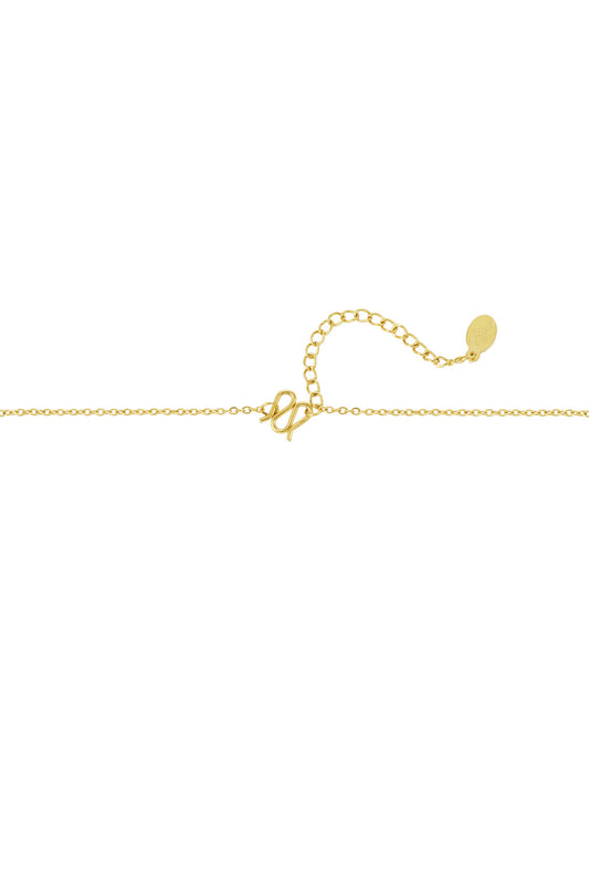 Chic Bow Chain necklace - Goud
