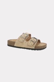 Quinty sandales cloutées - taupe