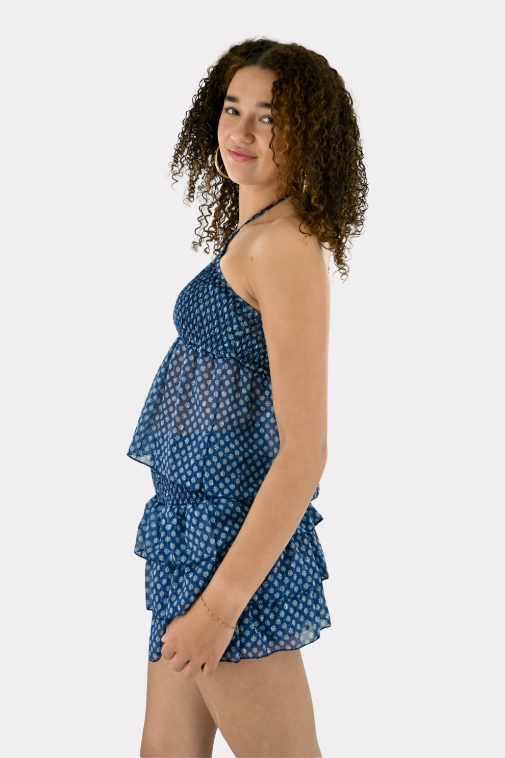 Blossy skort - navy