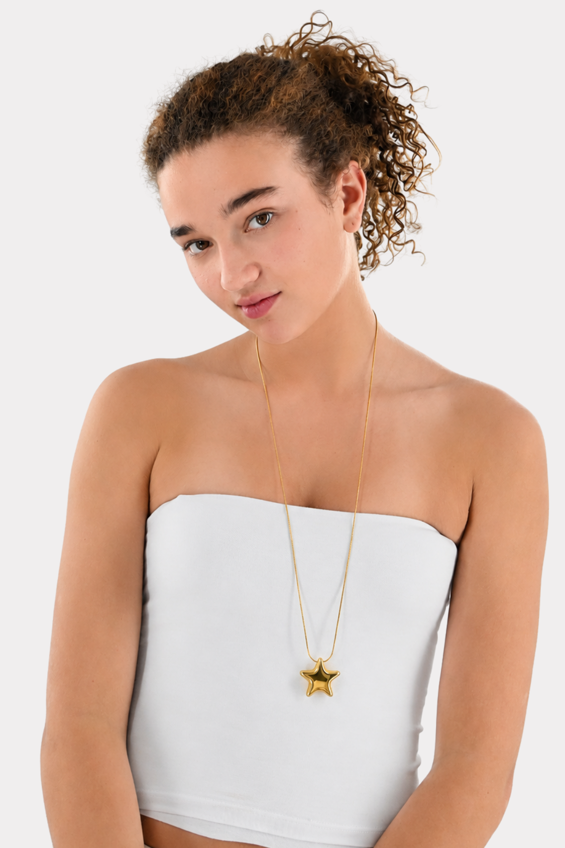 Starry dreams necklace - by Tiger - gold