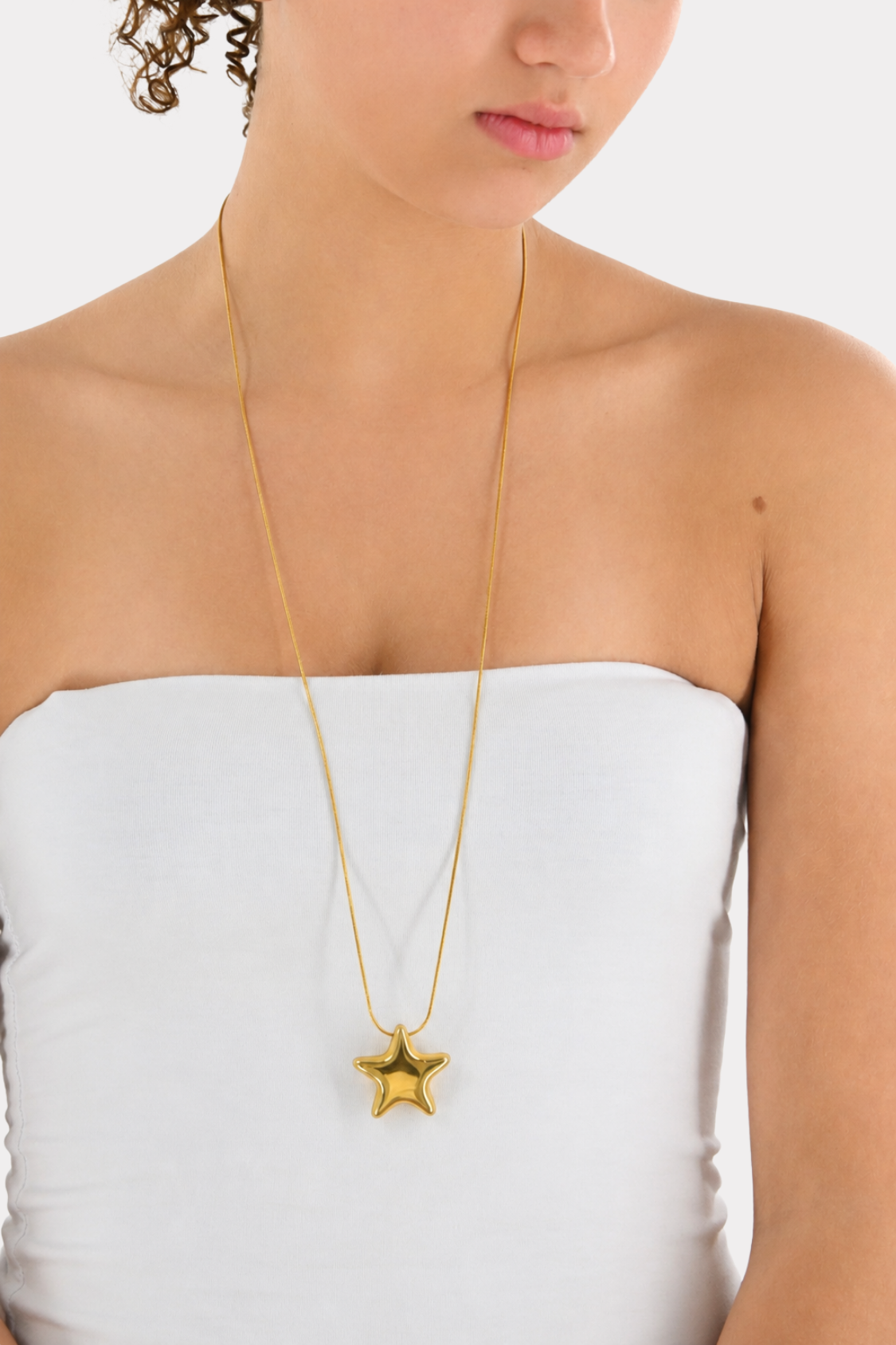 Starry dreams necklace - by Tiger - gold