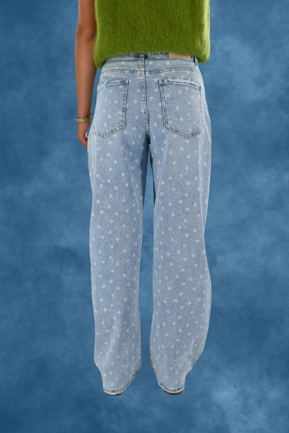 Dottie jeans - blue