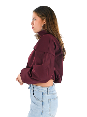 Essential jacket - bordeaux