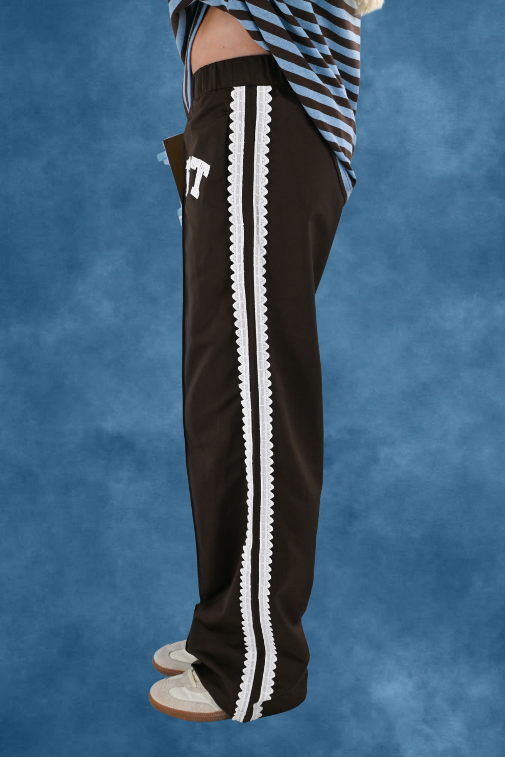 FT lace pants - bruin