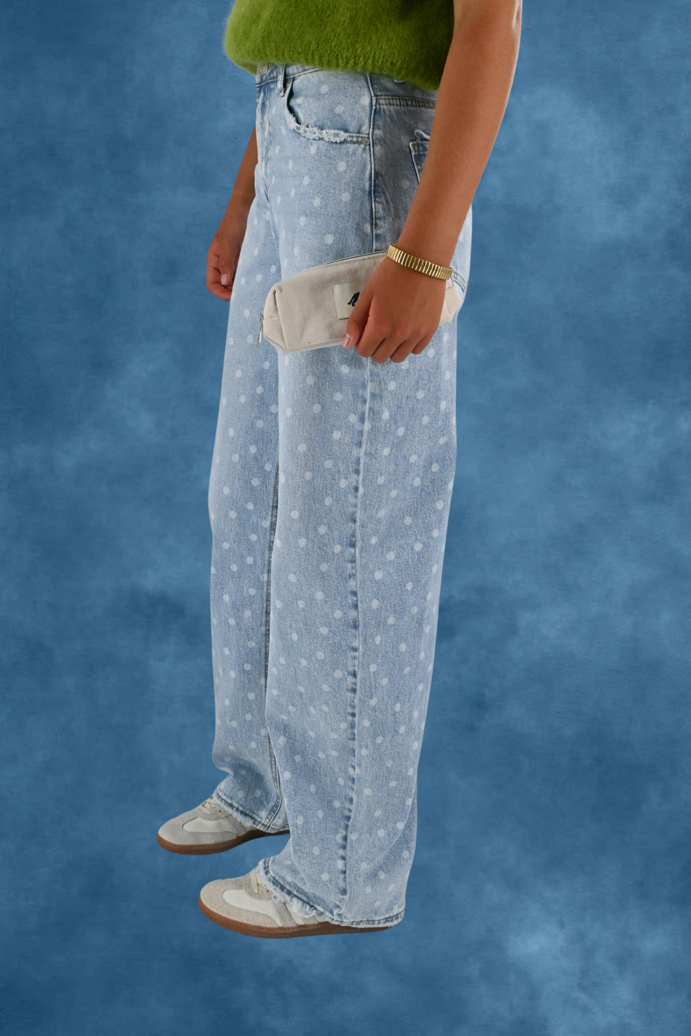 Dottie jeans - blue