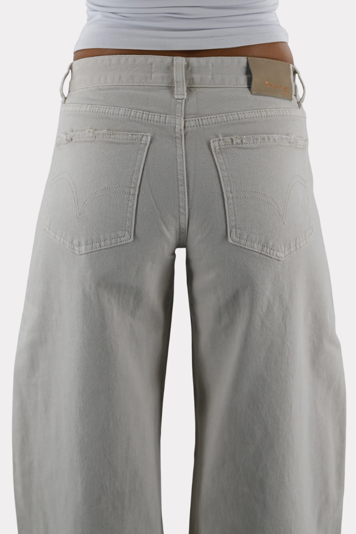 Barrel cloud jeans - creme