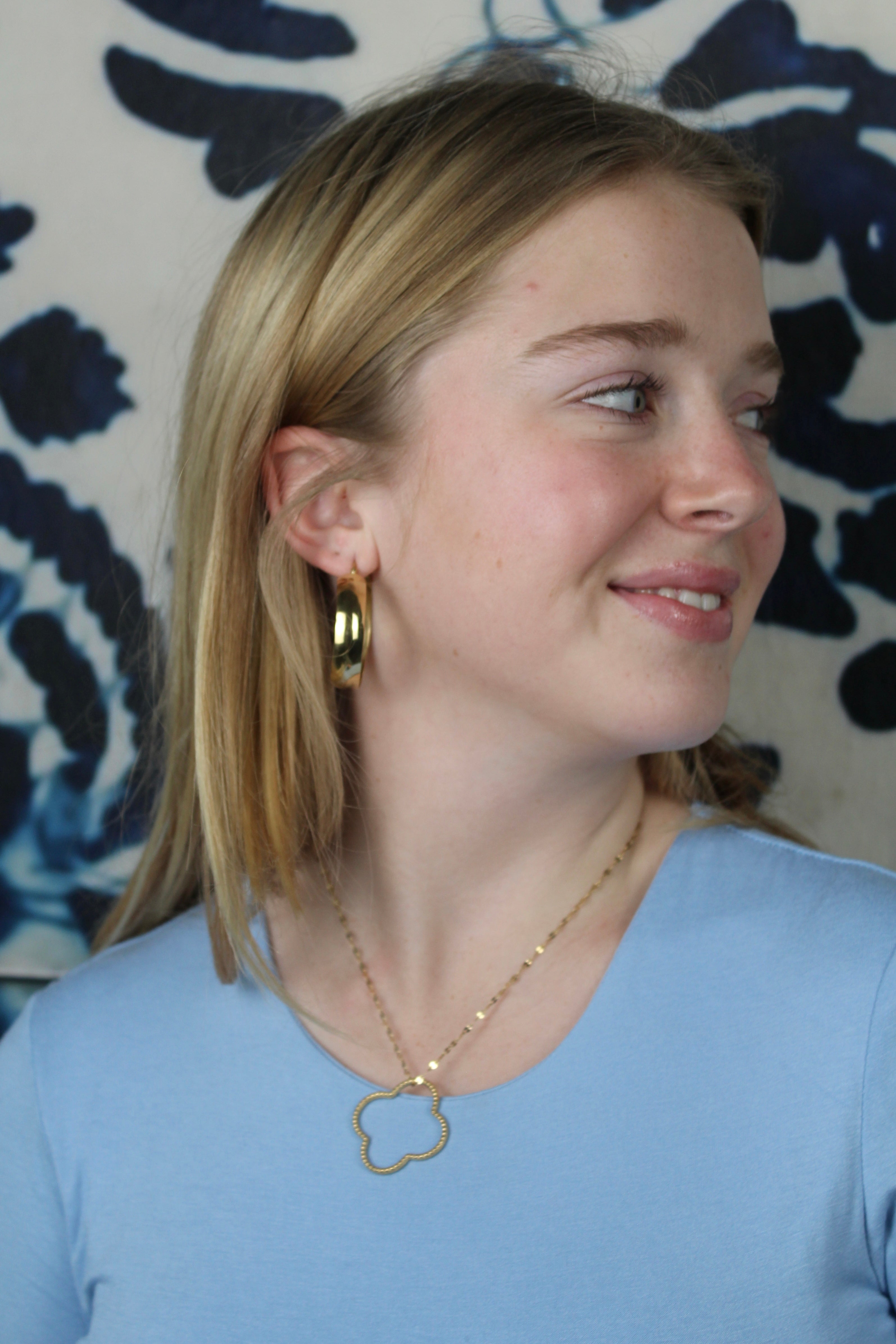 Wish me luck necklace - gold