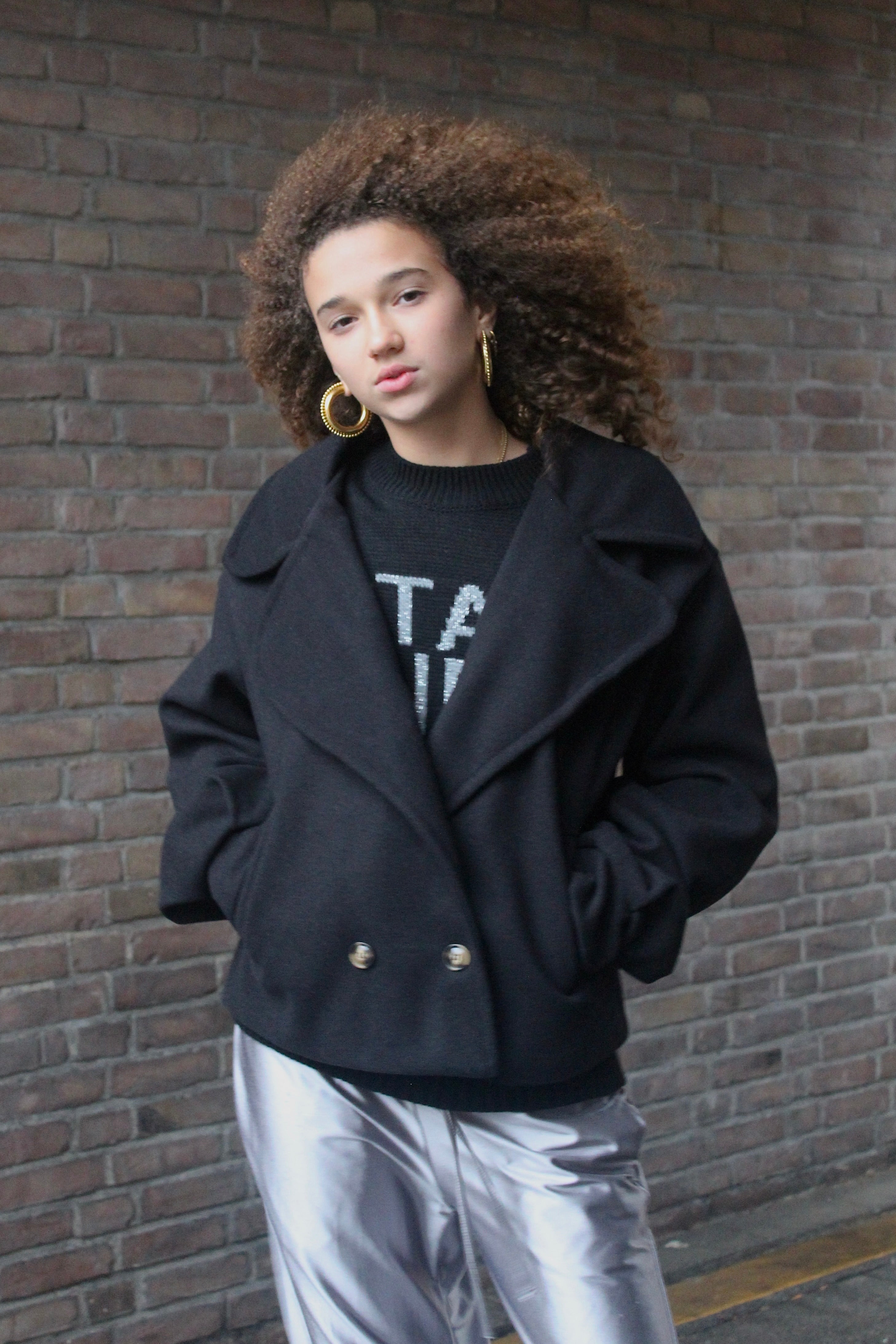 Stockholm coat - black