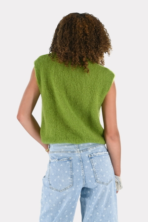 Cozy High Knit - Sage Green