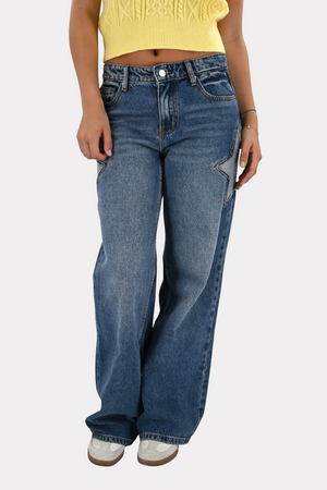 Jeans „Stern der Nacht“ – blau