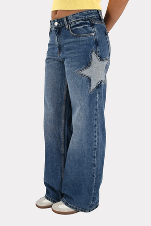 Jeans „Stern der Nacht“ – blau