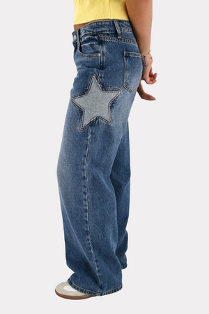 Jeans „Stern der Nacht“ – blau
