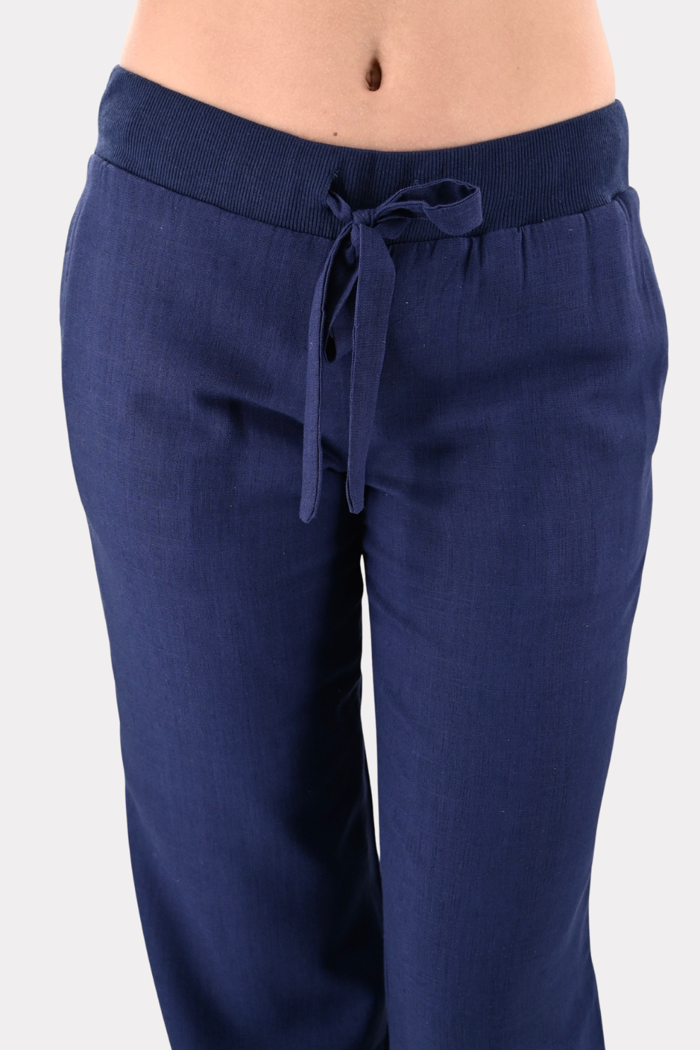 Linen coast pants - navy