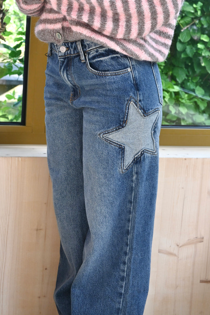 Star of the night jeans - blauw