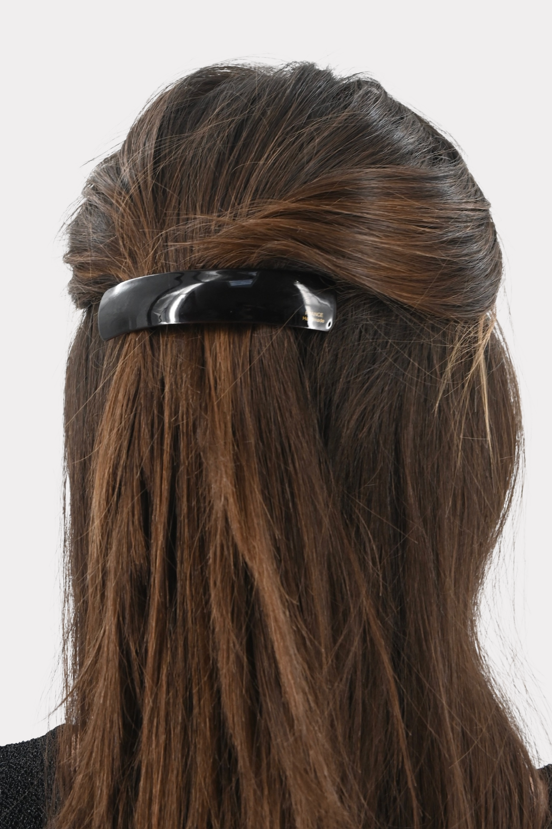 Glossy-glow-hair-clip-brown-fashiontiger-1