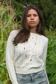 Collier avec breloque mystère - or/rouge