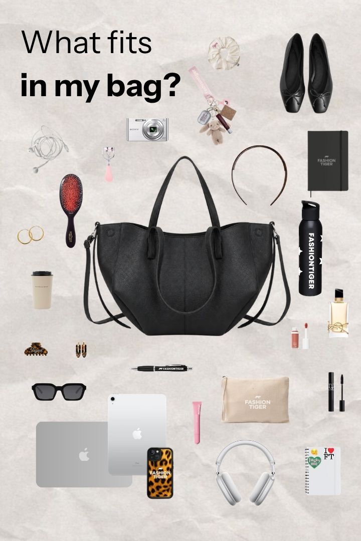 Classic bag - zwart