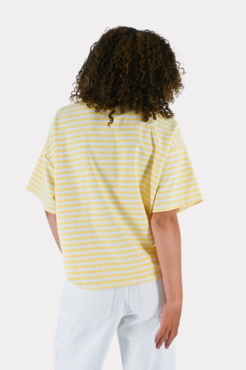 txt
T-shirt Tiger rayé - jaune beurre/blanc