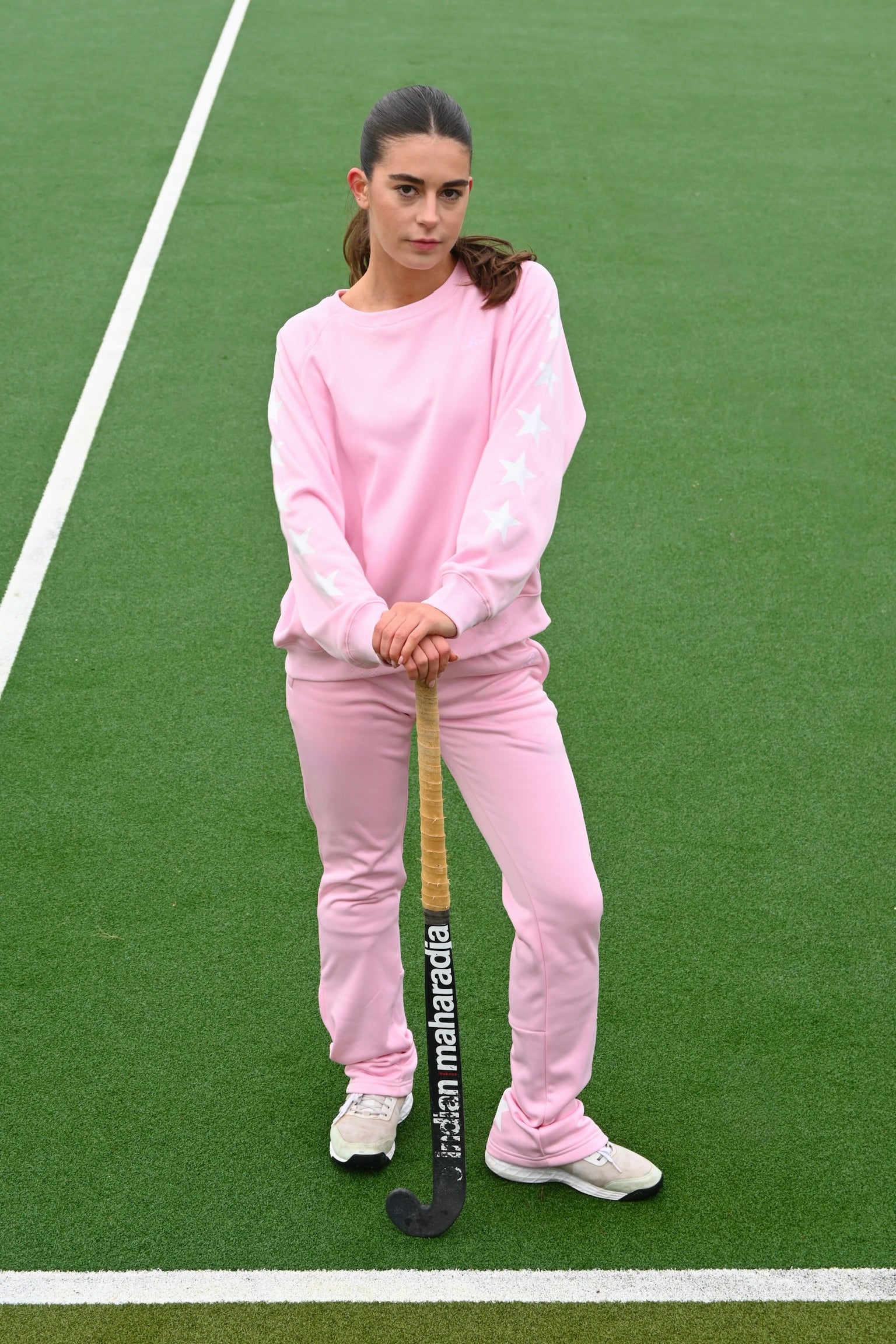 Training Tiger sweater - baby pink