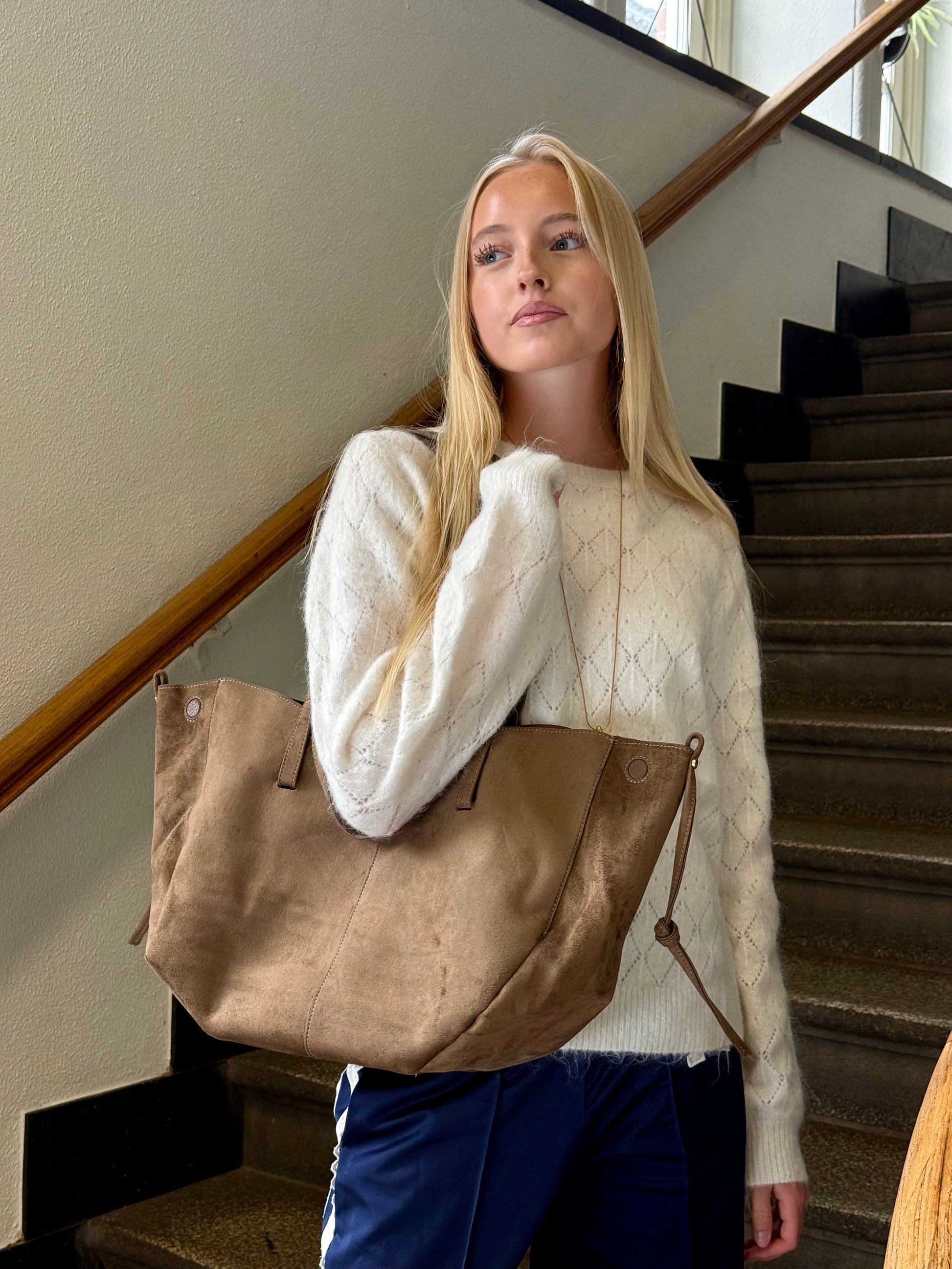 Signature-Tasche - Taupe