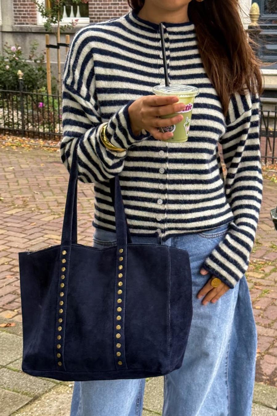 Studs bag - navy