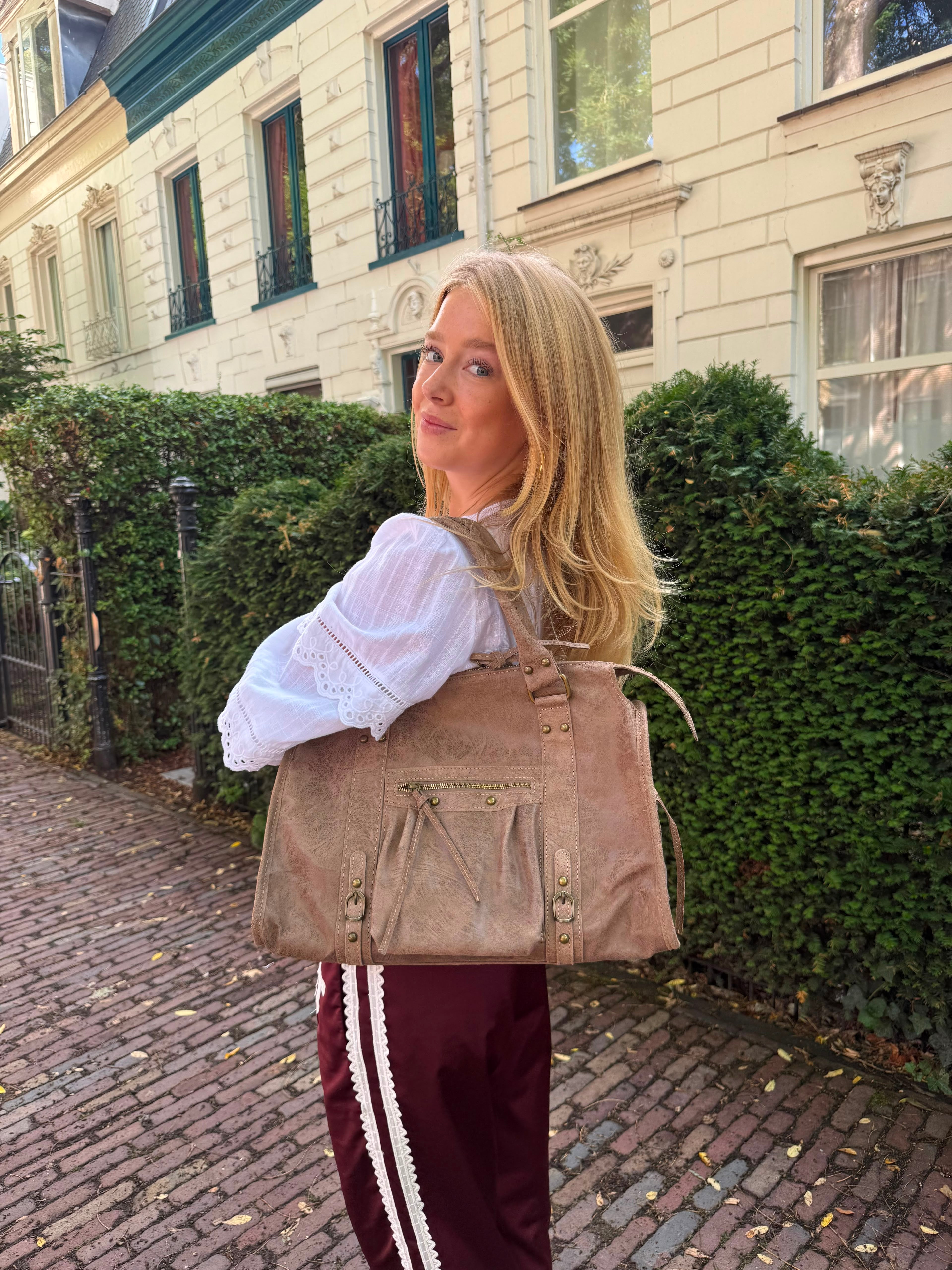 Icon bag - taupe