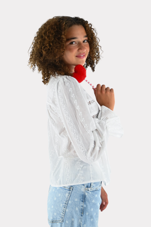 Amalien blouse - wit