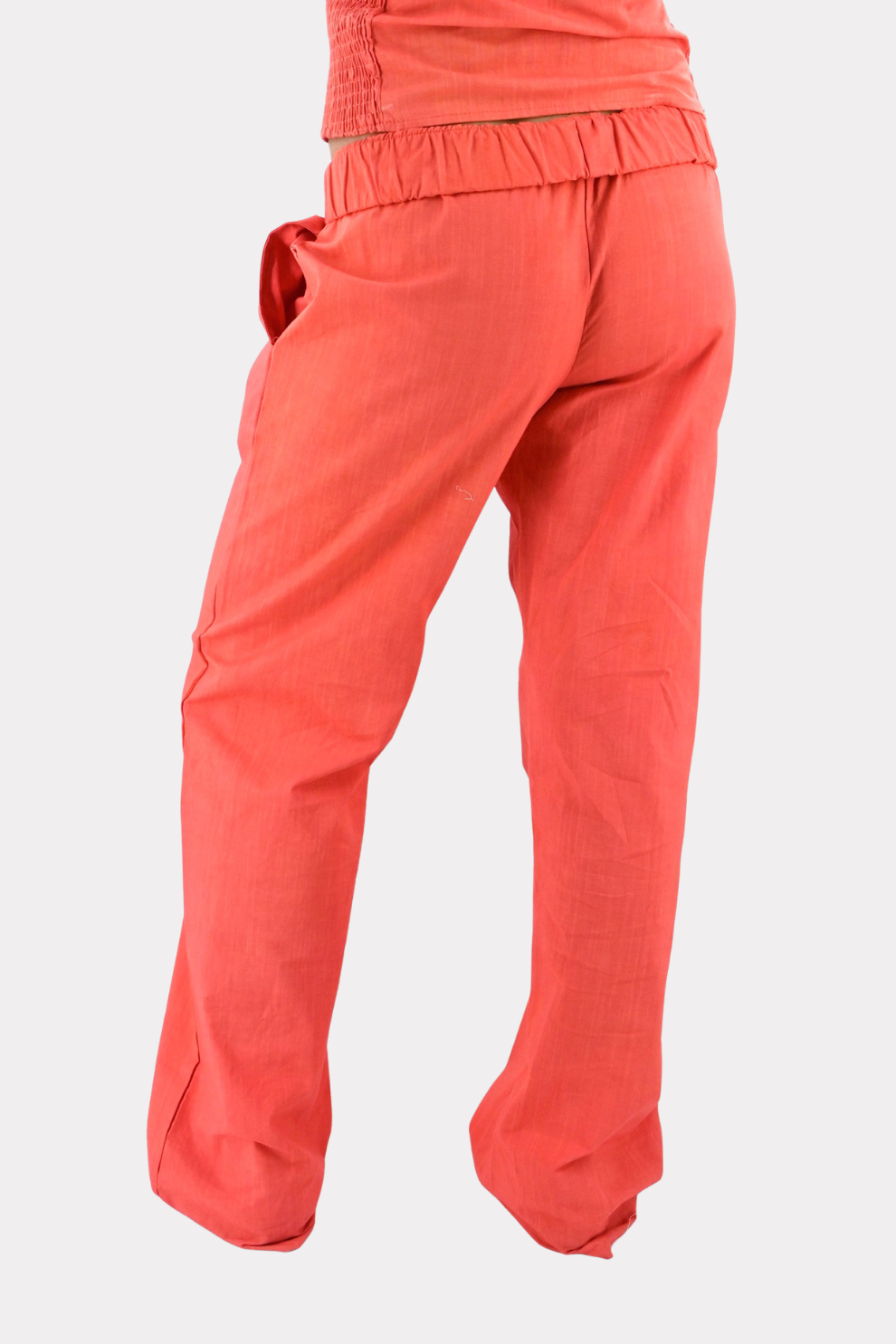 Tiger pants - koraal PRE-ORDER 23 april verzonden