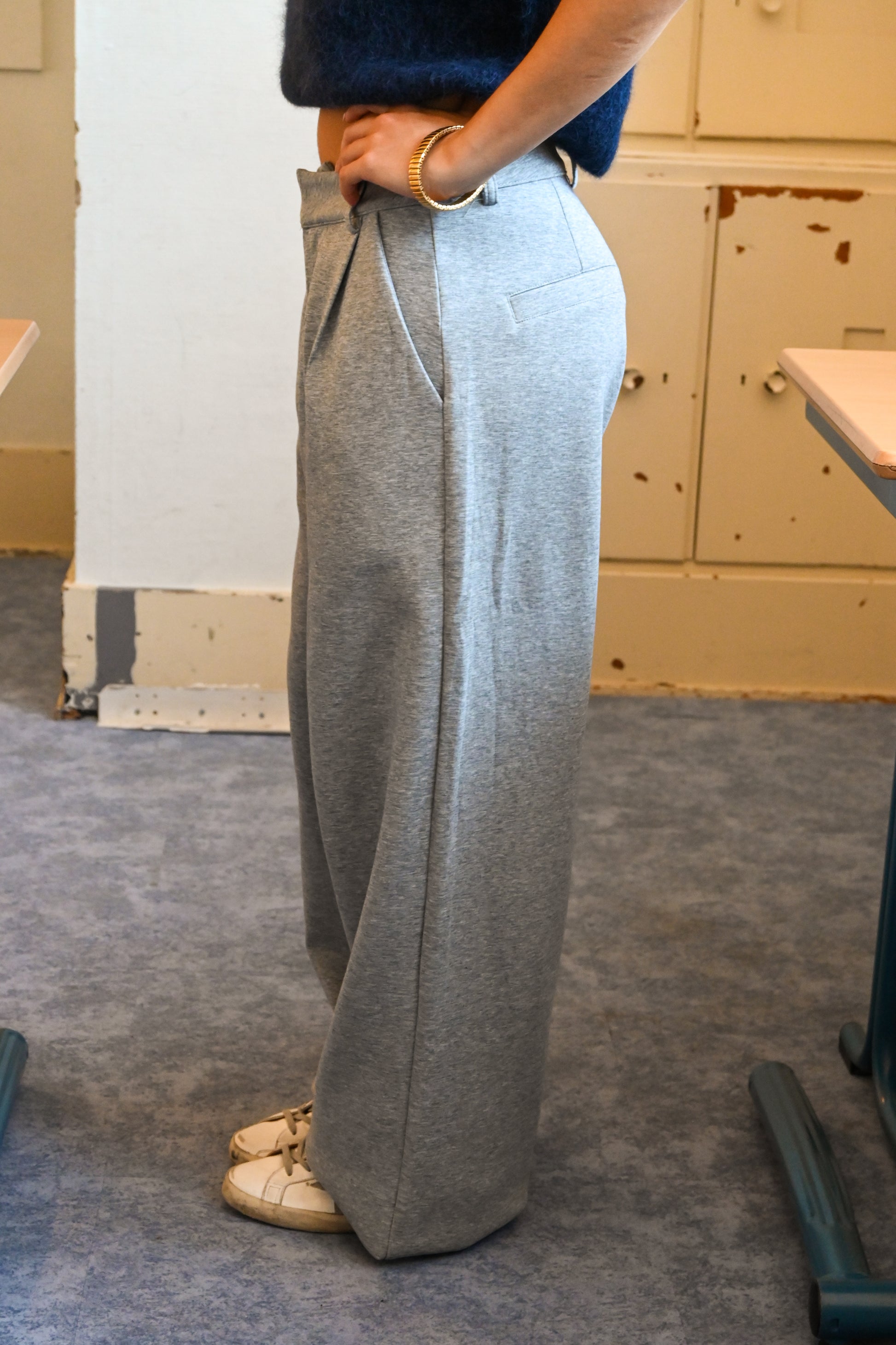 Comfy jogger trousers - grey
