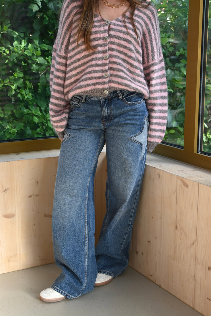 Star of the night jeans - blauw