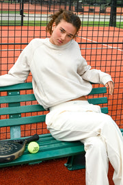 Tiger track pants - creme