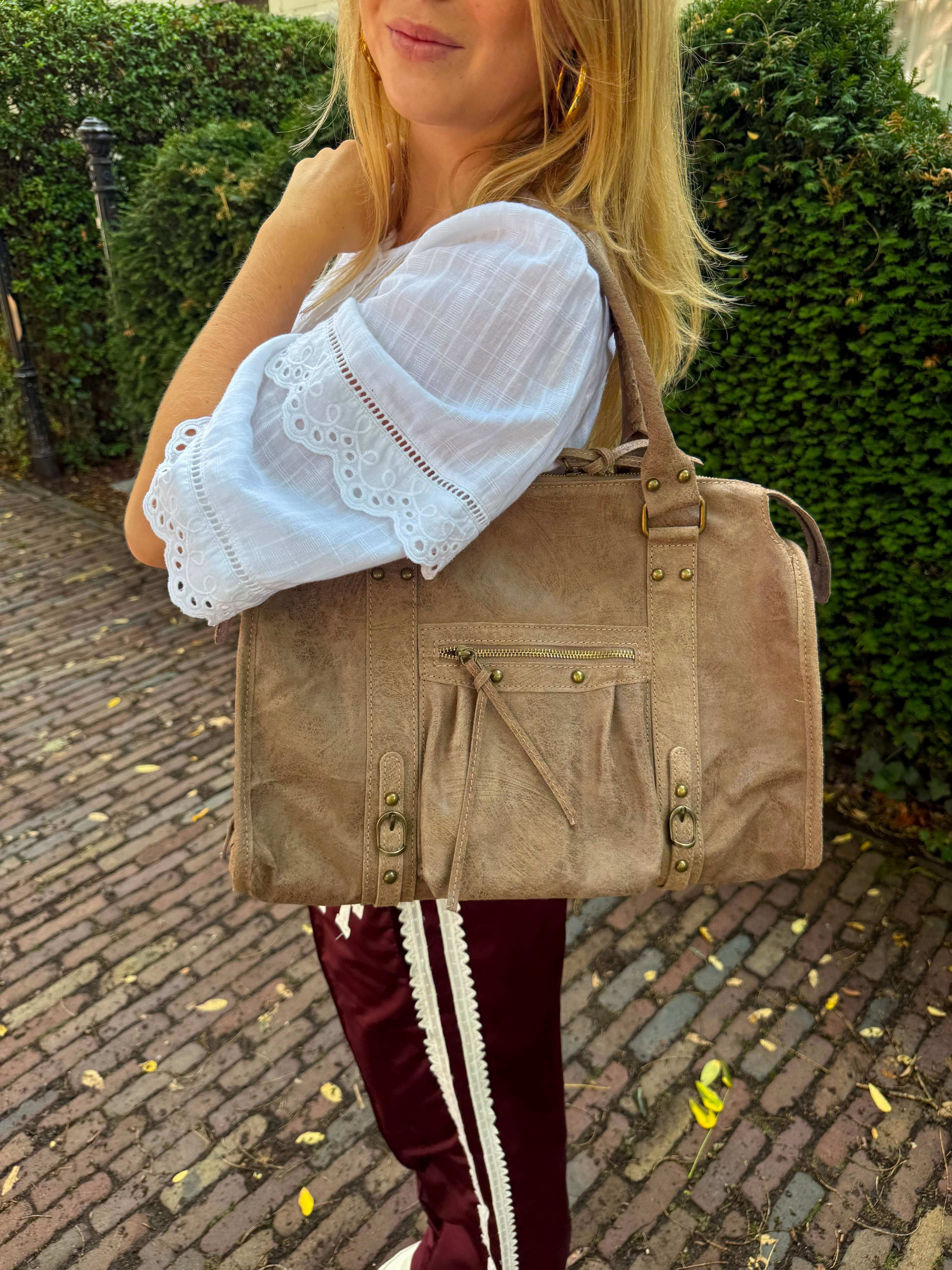 Icon bag - taupe