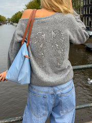 Wings knit - grijs