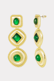 Agadir_earrings_green_gold