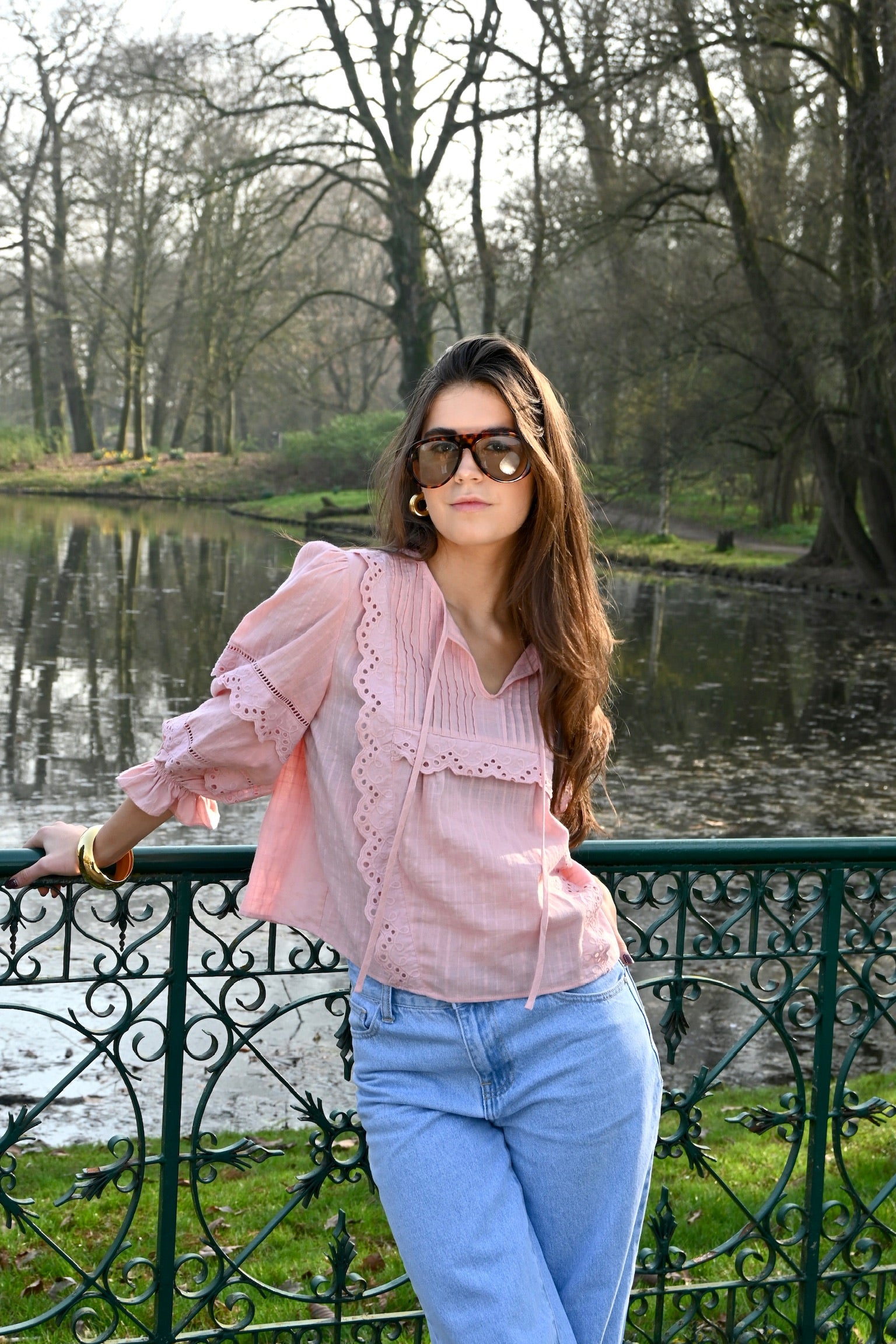 Anne blouse - roze - Fashiontiger 5