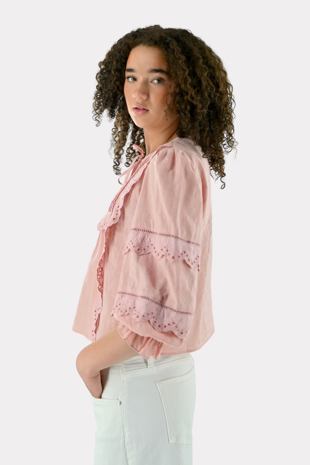 Anne blouse - roze - Fashiontiger 8
