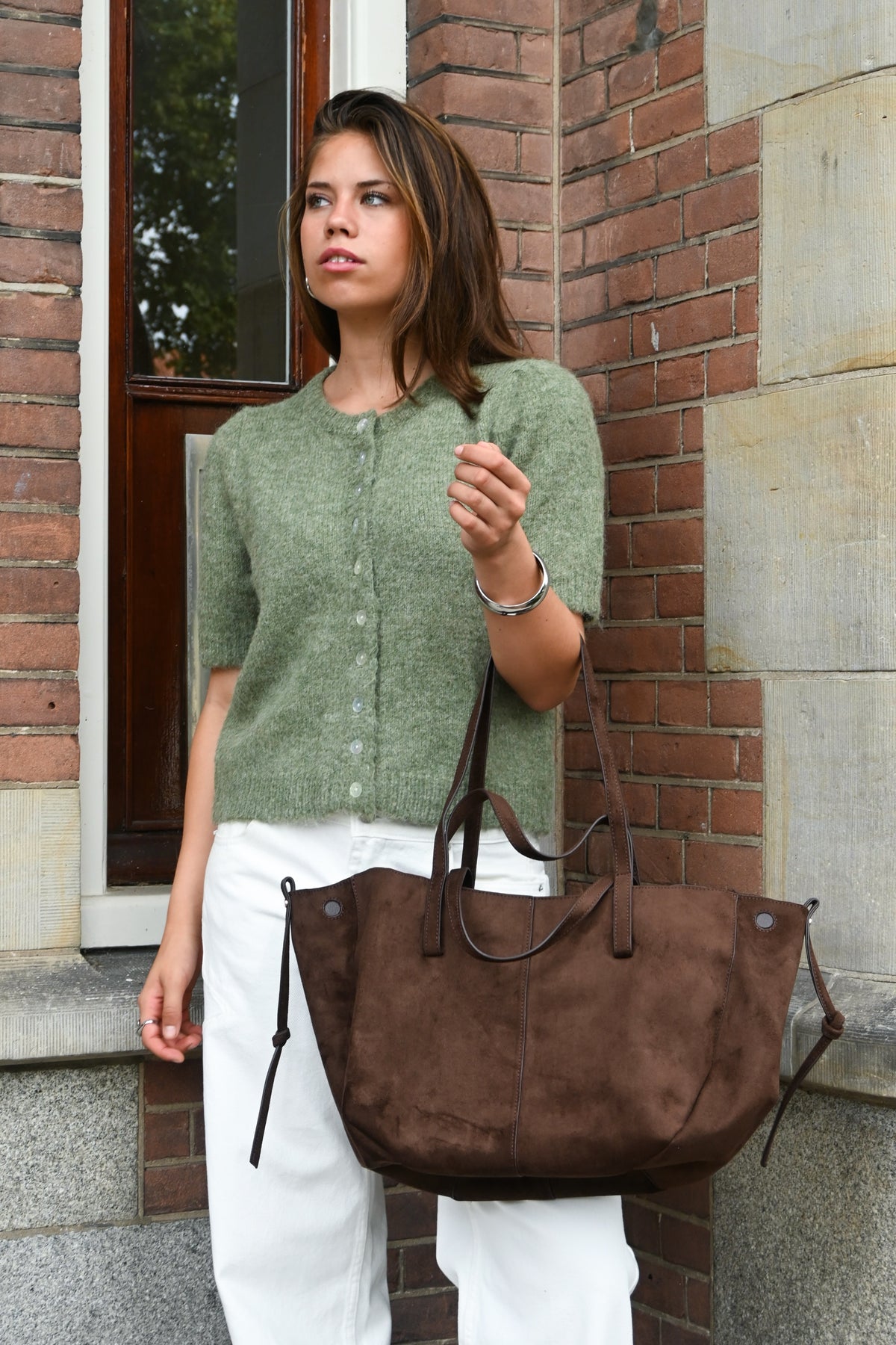 Signature-Tasche - Dunkelbraun