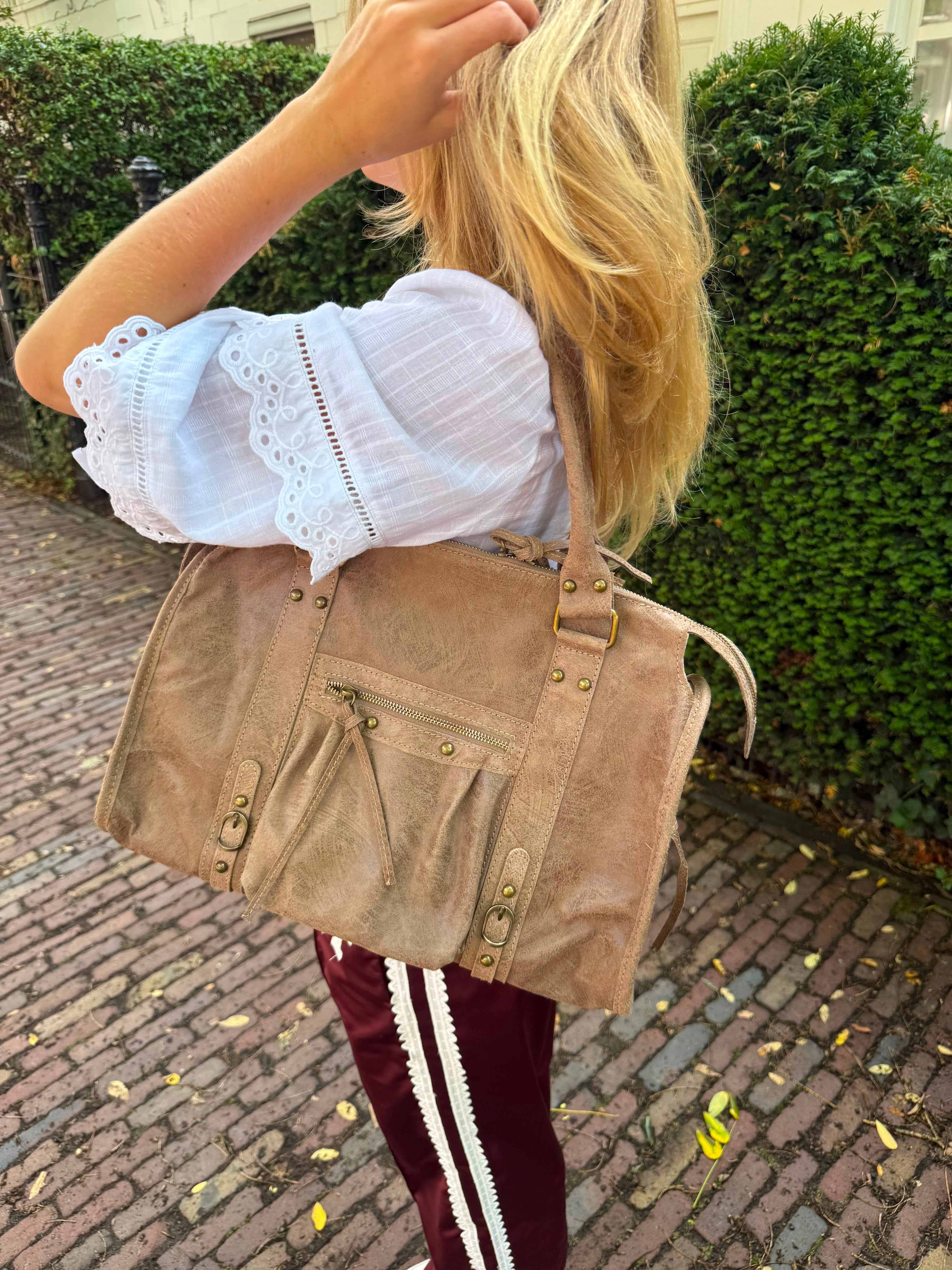 Icon bag - taupe