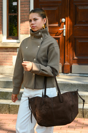 Sac Signature - brun foncé