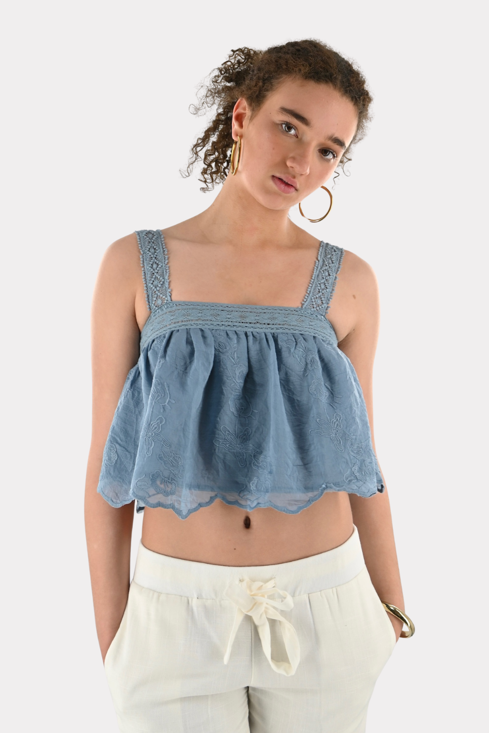 Breeze top - blauw - Fashiontiger 7