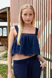 Breeze top - navy - Fashiontiger 1