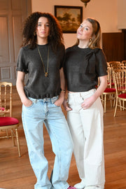 Bowie mid waist jeans - blauw