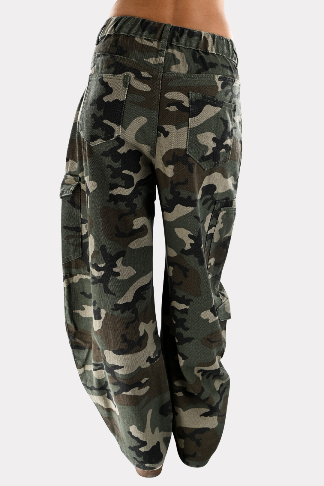 Camo jeans - groen 10