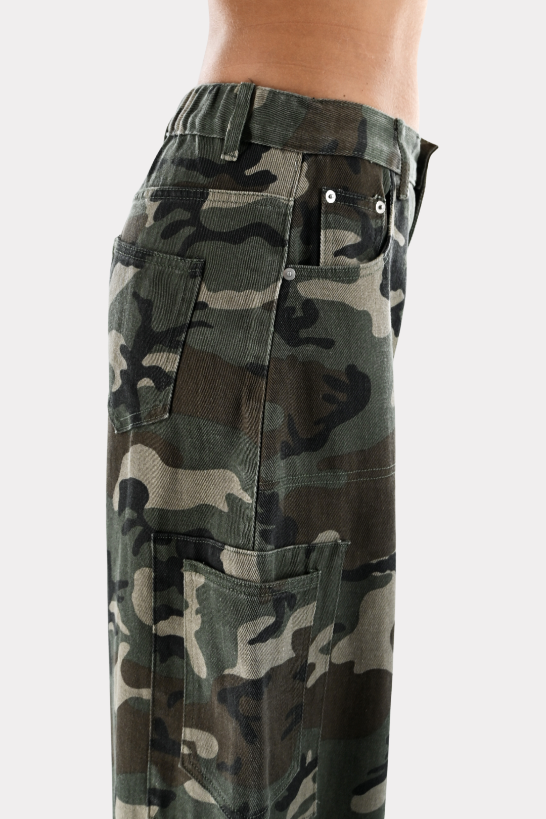 Camo jeans - groen 9