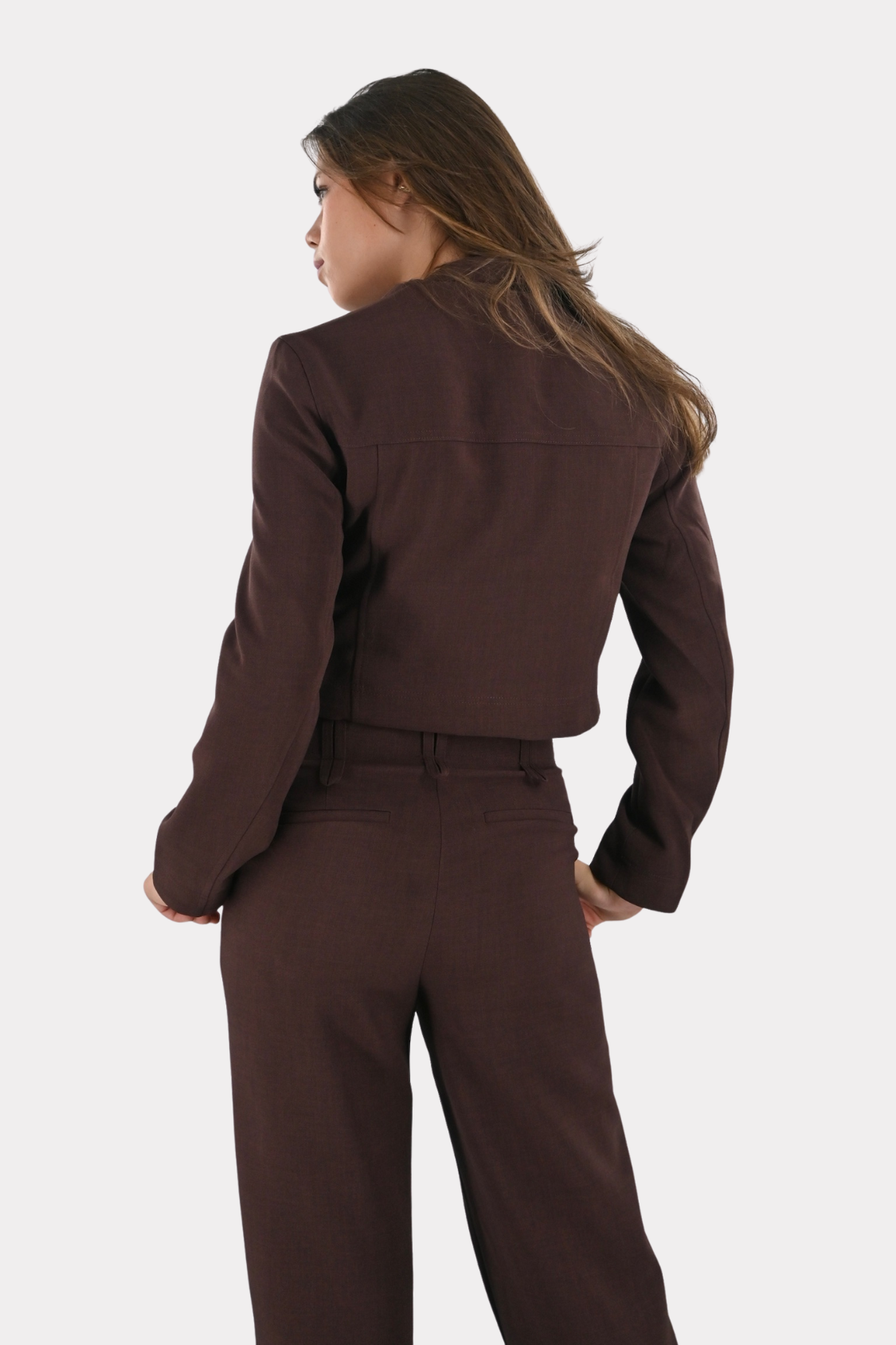 Celeste jacket - bruin - fashtiontiger 3