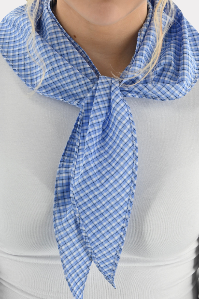 Check me scarf - blauw - Fashiontiger 2